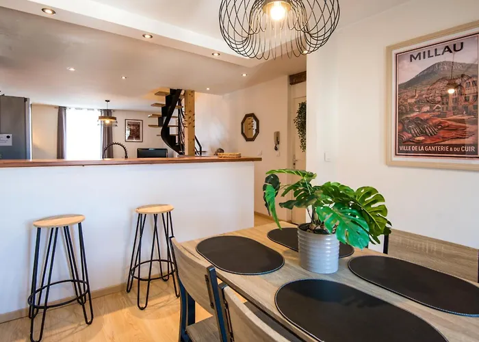 Appt Duplex La Ganterie, Fibre En Centre-ville * Millau